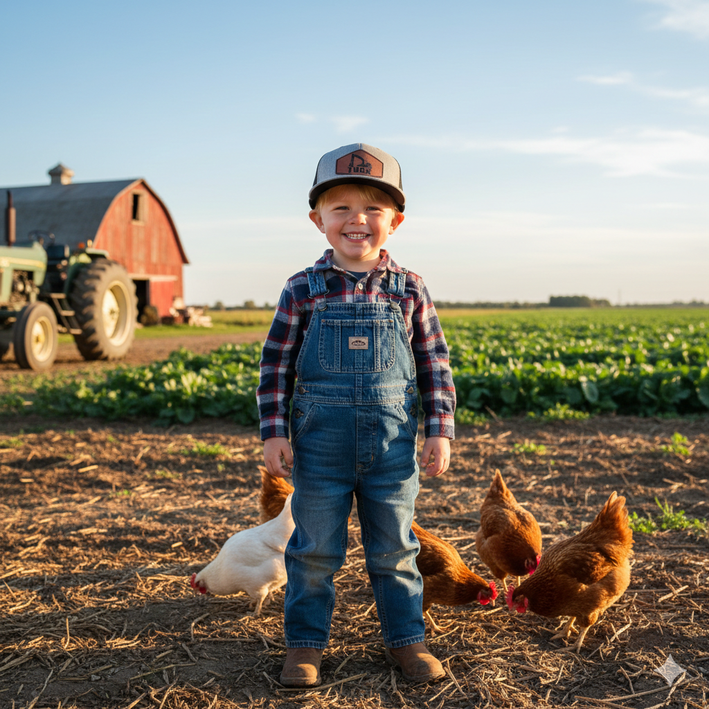 Excavator with Name Personalization Youth Richardson 112Y Trucker Patch Hat