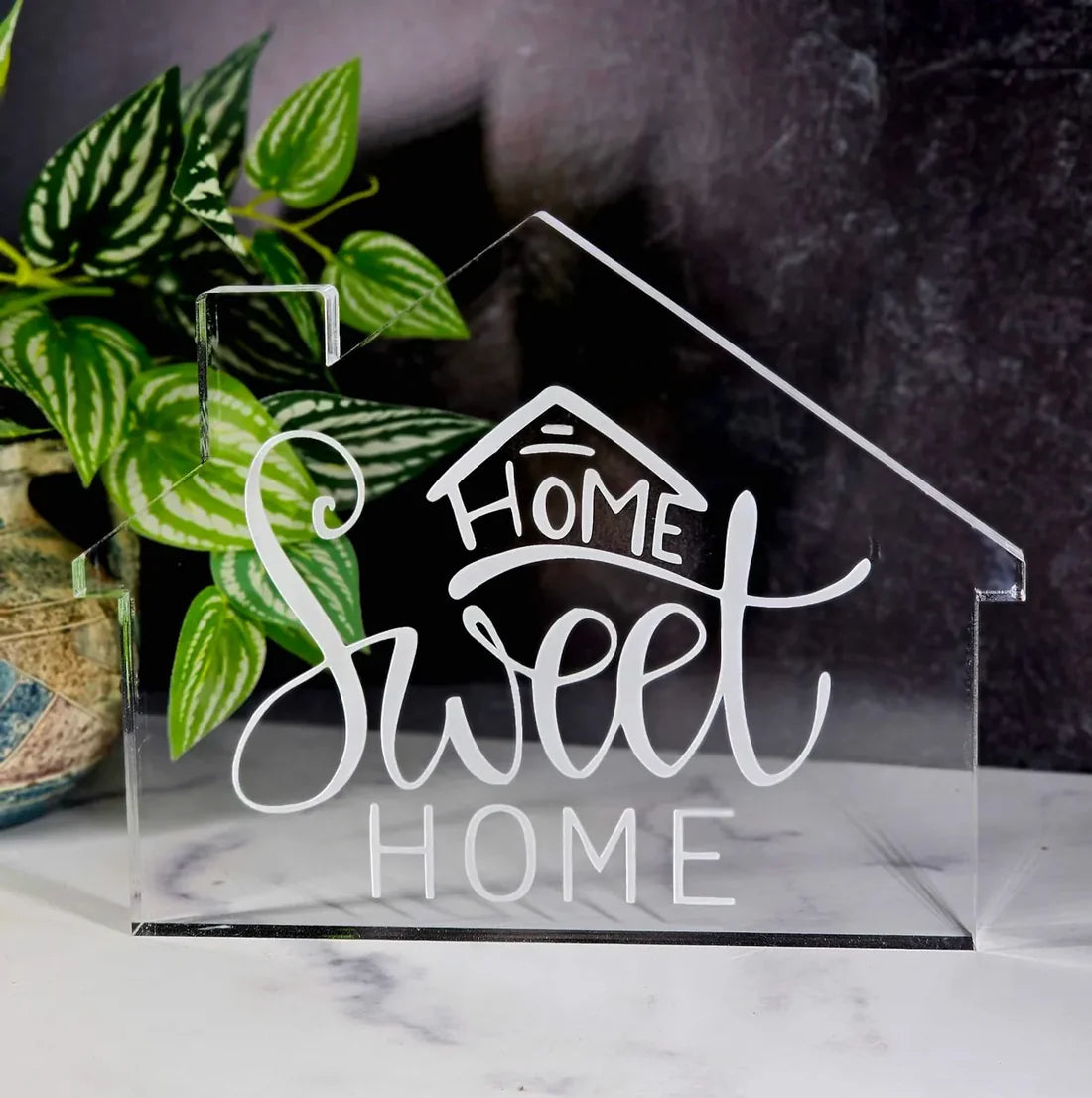 Custom Engraved House Acrylic Award