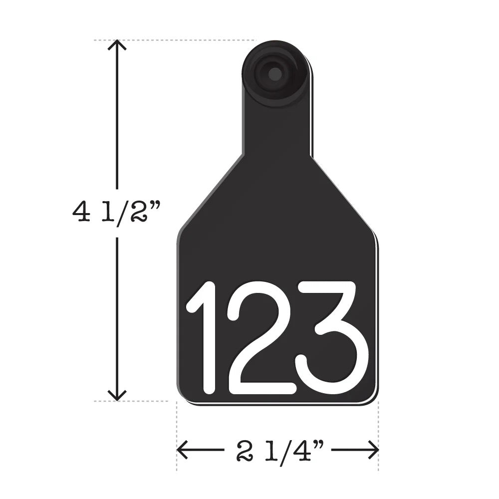 LARGE Custom Engraved Ritchey Livestock ID Tags - CDS Laser & Design