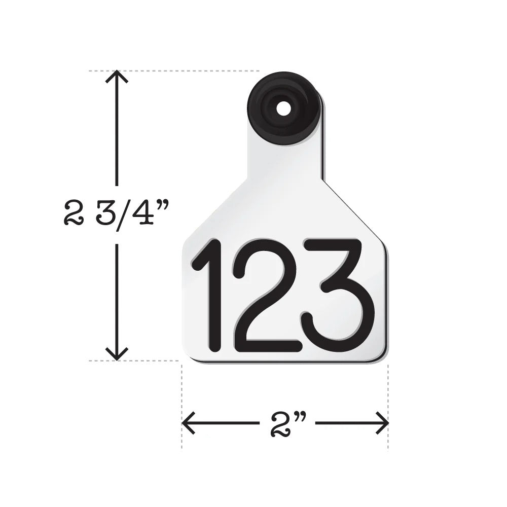 LARGE Custom Engraved Ritchey Livestock ID Tags - CDS Laser & Design