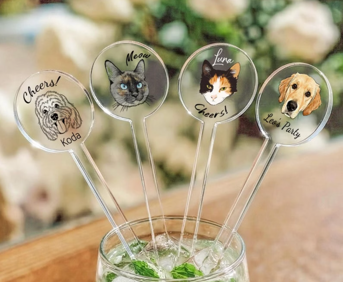Custom Drink Stir Sticks for Weddings, Events & Logos