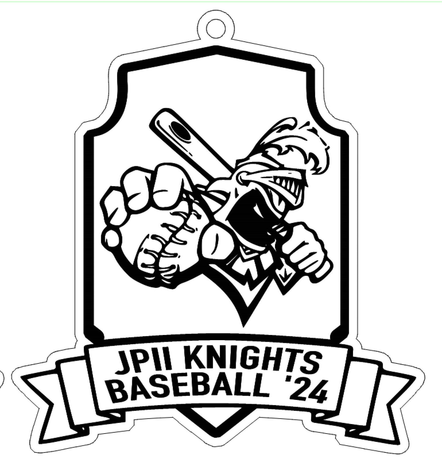 PSJPII Custom Ornament - Cattle Dog Studios Laser & Design