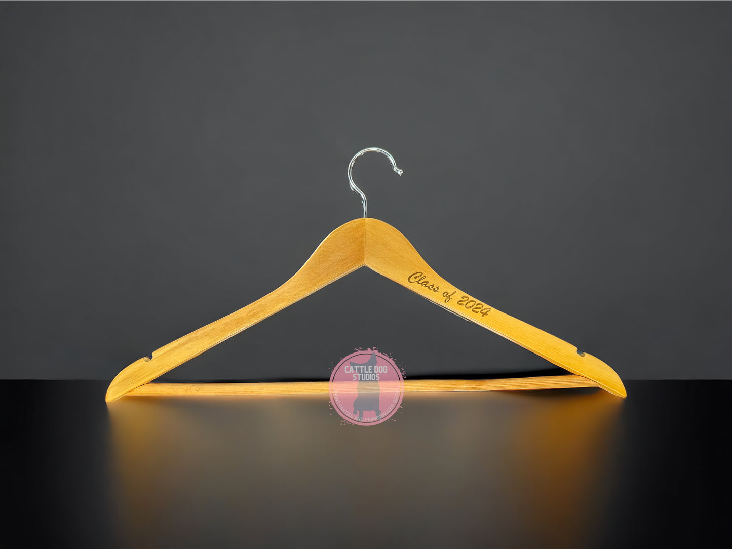 Graduation hanger, Personalized Hanger, Graduation Gift - Cattle Dog Studios