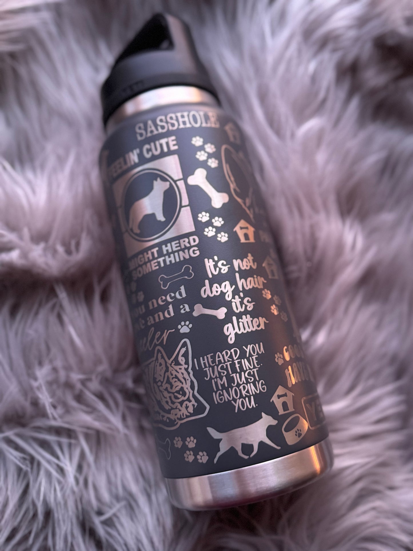 Heeler Mom YETI Tumbler | Cattle dog | Blue Heeler| Red Heeler | Texas Heeler | Dog Mom - Cattle Dog Studios Laser & Design