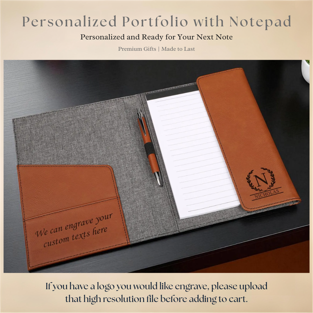 Personalized Portfolio with Notepad