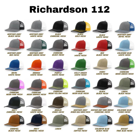 Air Force Proud Twin Dad Richardson 112 Trucker Hat - CDS Laser & Design