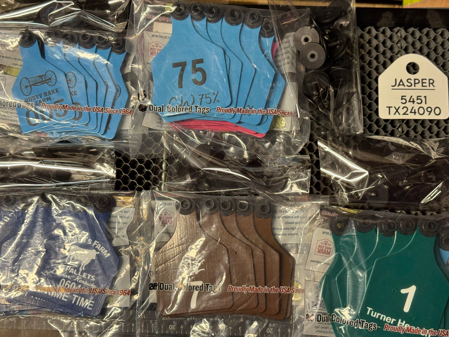 LARGE Custom Engraved Ritchey Livestock ID Tags