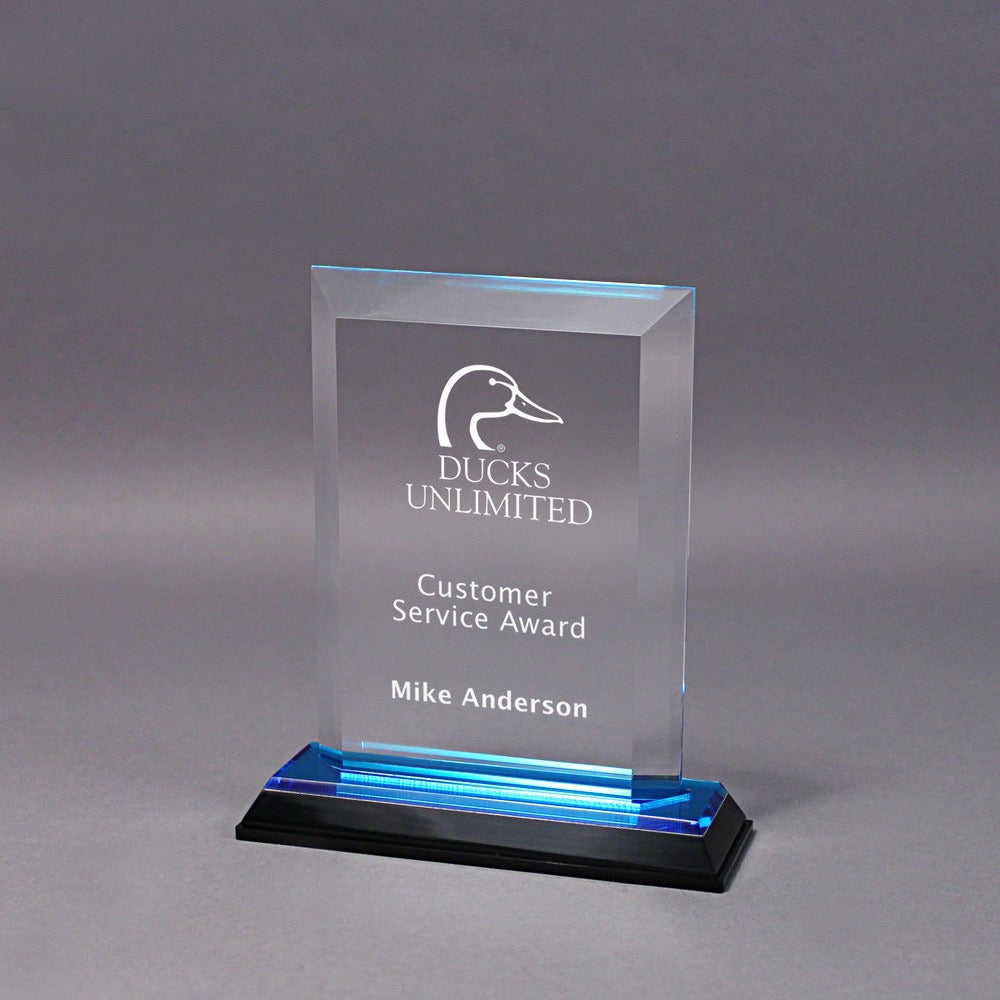 Custom Acrylic Billboard Impress Award – Personalized Engraved Recognition Plaque
