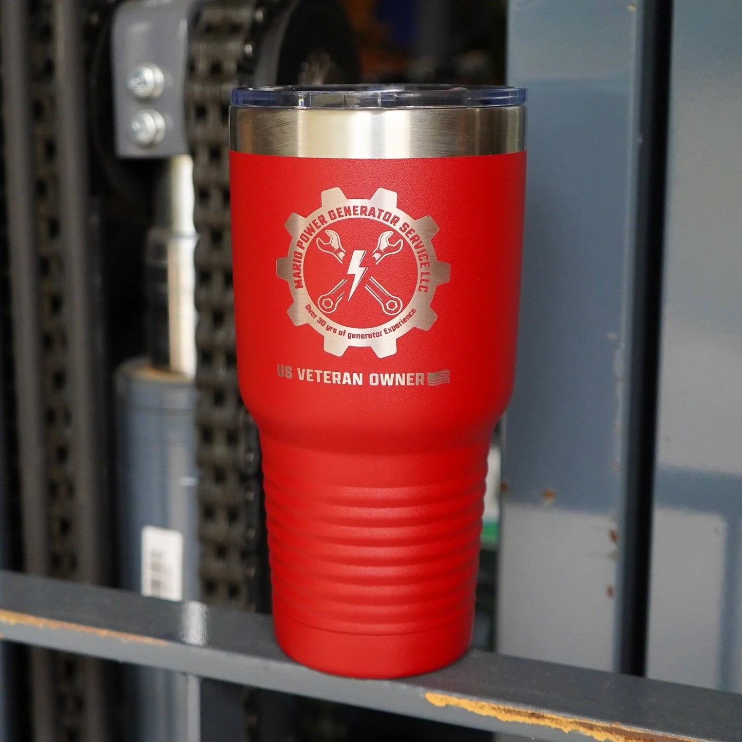 6 pack 30oz Custom Logo Engraved Tumblers