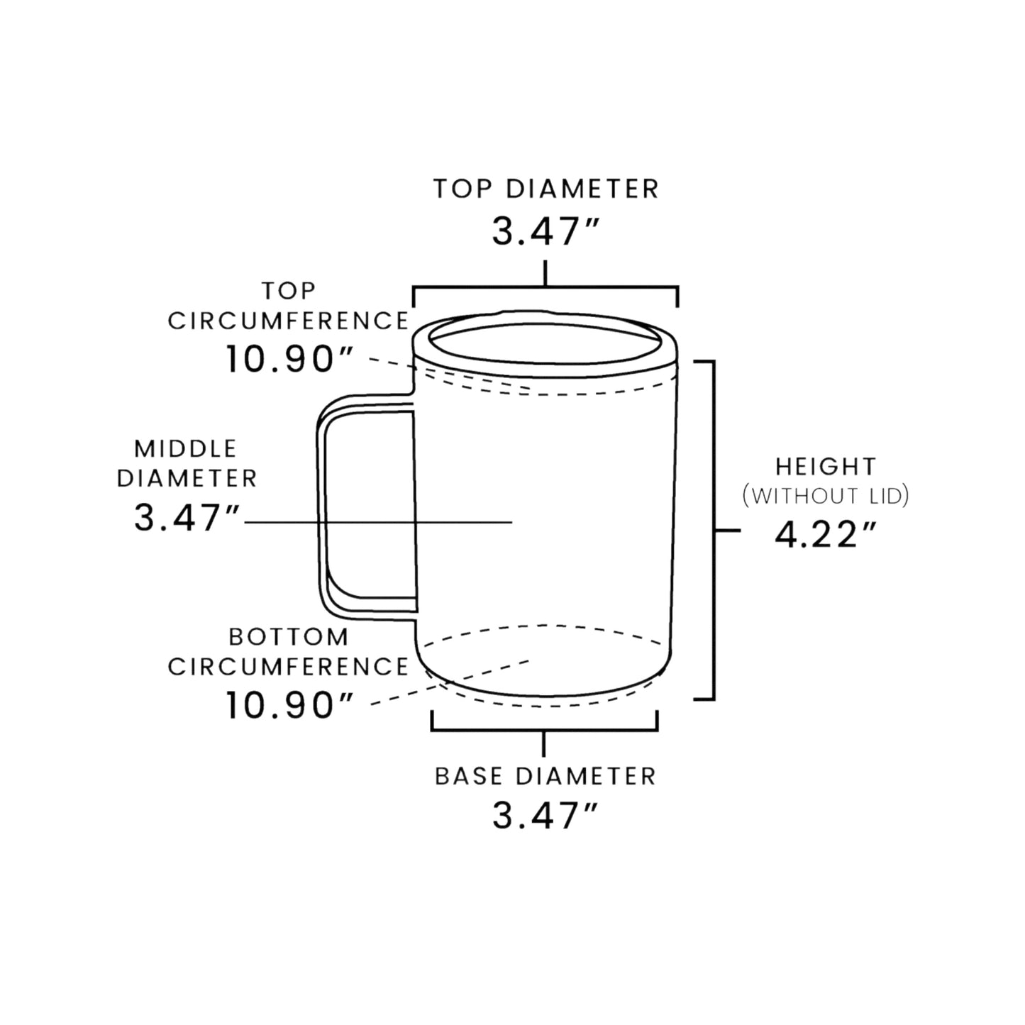 12oz Coffee Mug with Custom Engraving - CDS Laser & Design