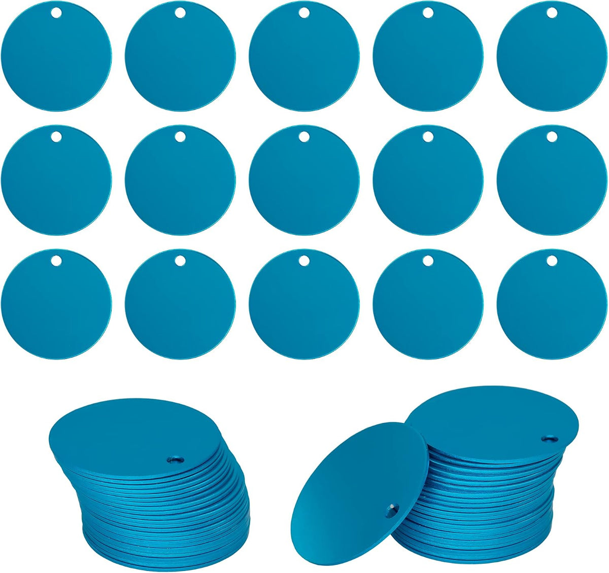 Picture showing light blue color variation for key tags.