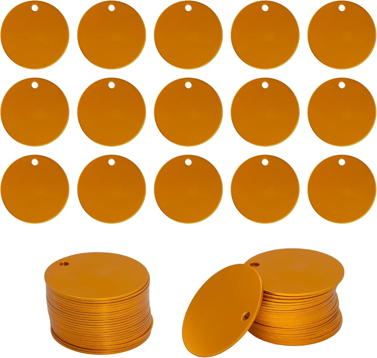 Picture showing orange color variation for key tags.