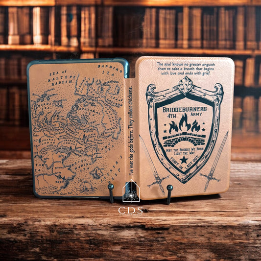 Malazan Bridgeburners Inspired 2024 Kindle Paperwhite 7in e-Reader Case - CDS Laser & Design