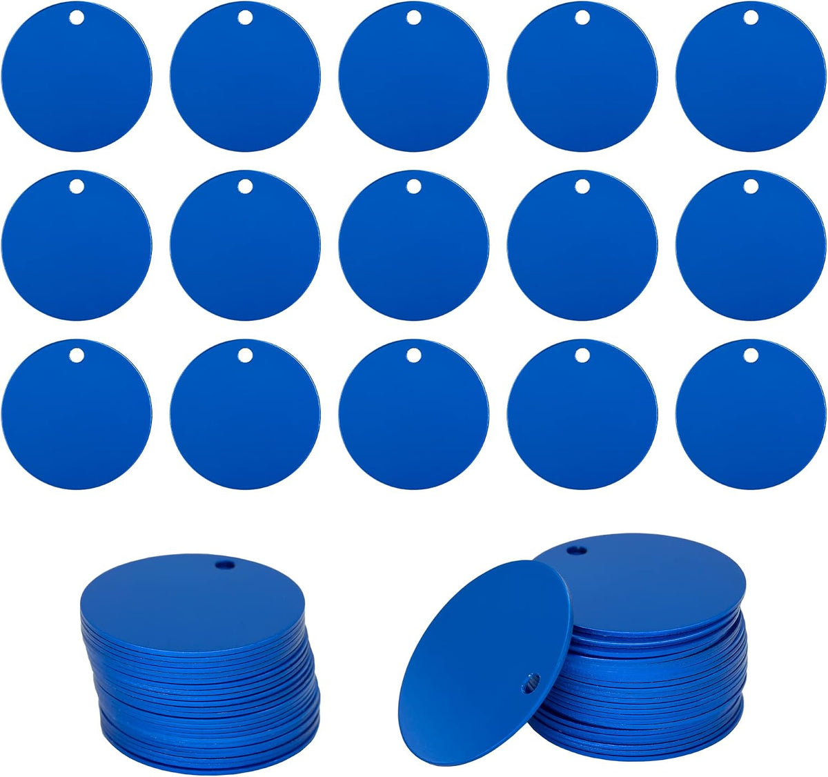 Picture showing royal blue color variation for key tags.