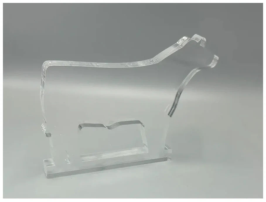 Steer Acrylic Award | Custom 4-H Award | FFA Livestock Show Trophy