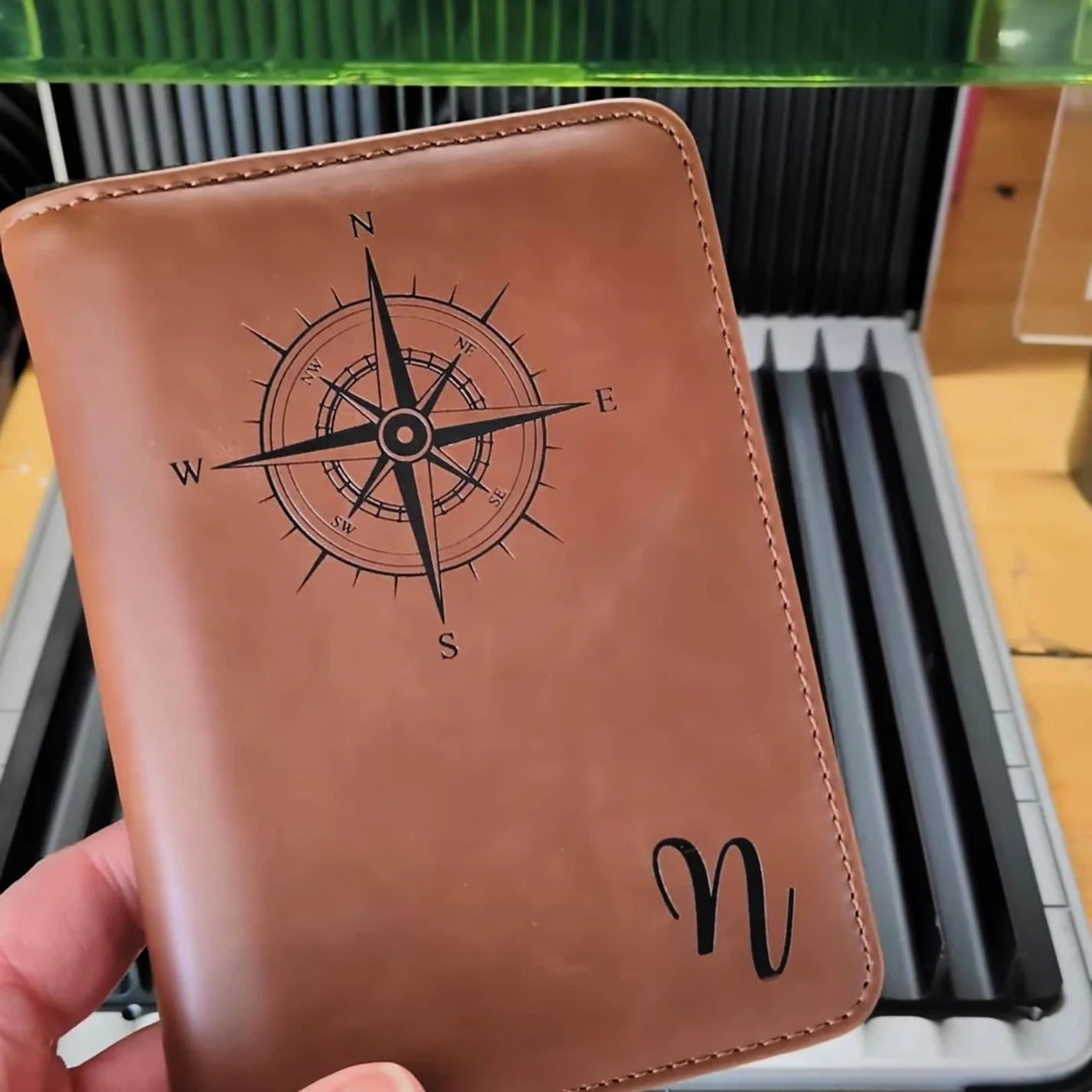 Luxe Passport Wallet & Luggage Tag Matching Set