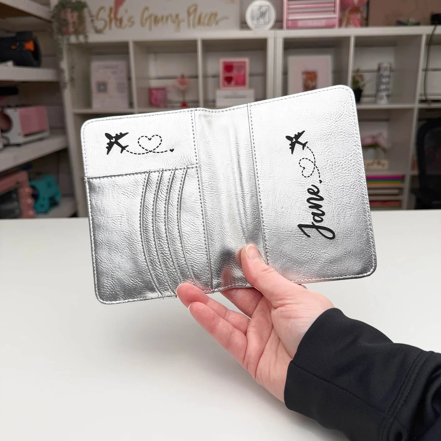 Luxe Passport Wallet & Luggage Tag Matching Set