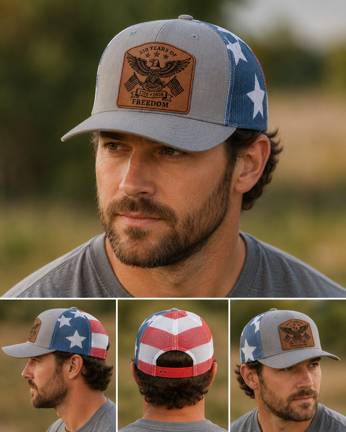 250 Years of Freedom Richardson 112PM Trucker Hat
