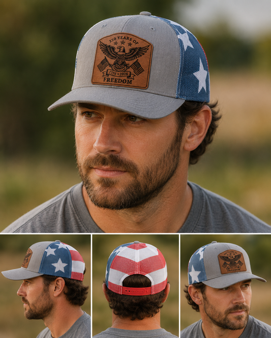 250 Years of Freedom Richardson 112PM Trucker Hat