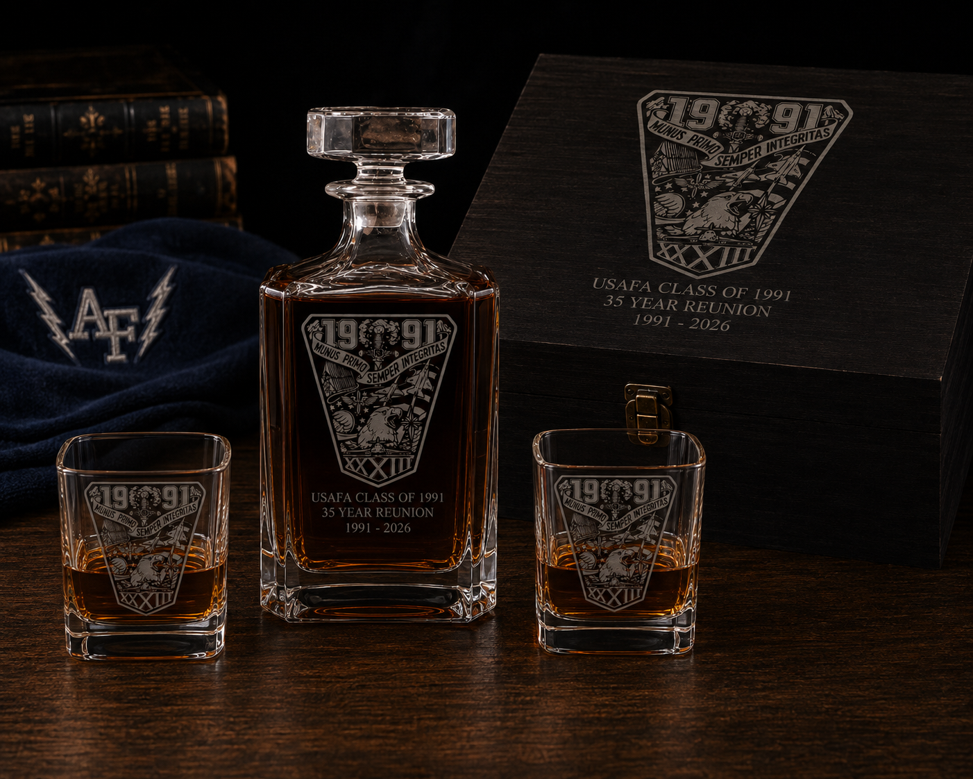 USAFA Class of 1991 Bold Gold reunion commemorative collection