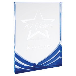 Rectangle Soaring Acrylic Award - Cattle Dog Studios Laser & Design