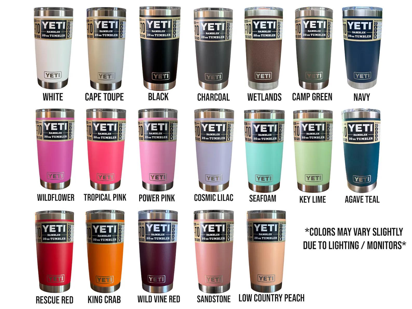 Custom Logo Personalized YETI, Custom Logo Tumbler, Gift for Dad, Business Logo, Engraved Cup, 20 oz Mug, Team Tumbler, Coach Gift - Cattle Dog Studios Laser & Design