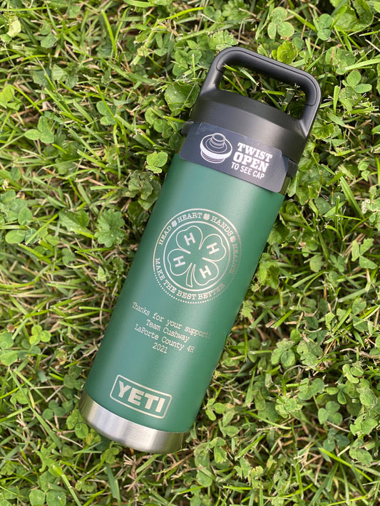 Custom Engraved Tumblers | Your Image Here | Cup and Keychain | Tumbler Engraving Service | School Logo | Business Logo - Cattle Dog Studios Laser & Design