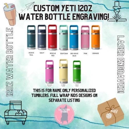 Kids Yeti Tumbler | Kids Name Personalized Tumbler | Kids Engraved Tumbler | Kids Tumbler | Water Bottle | Back To School - CDS Laser & Design