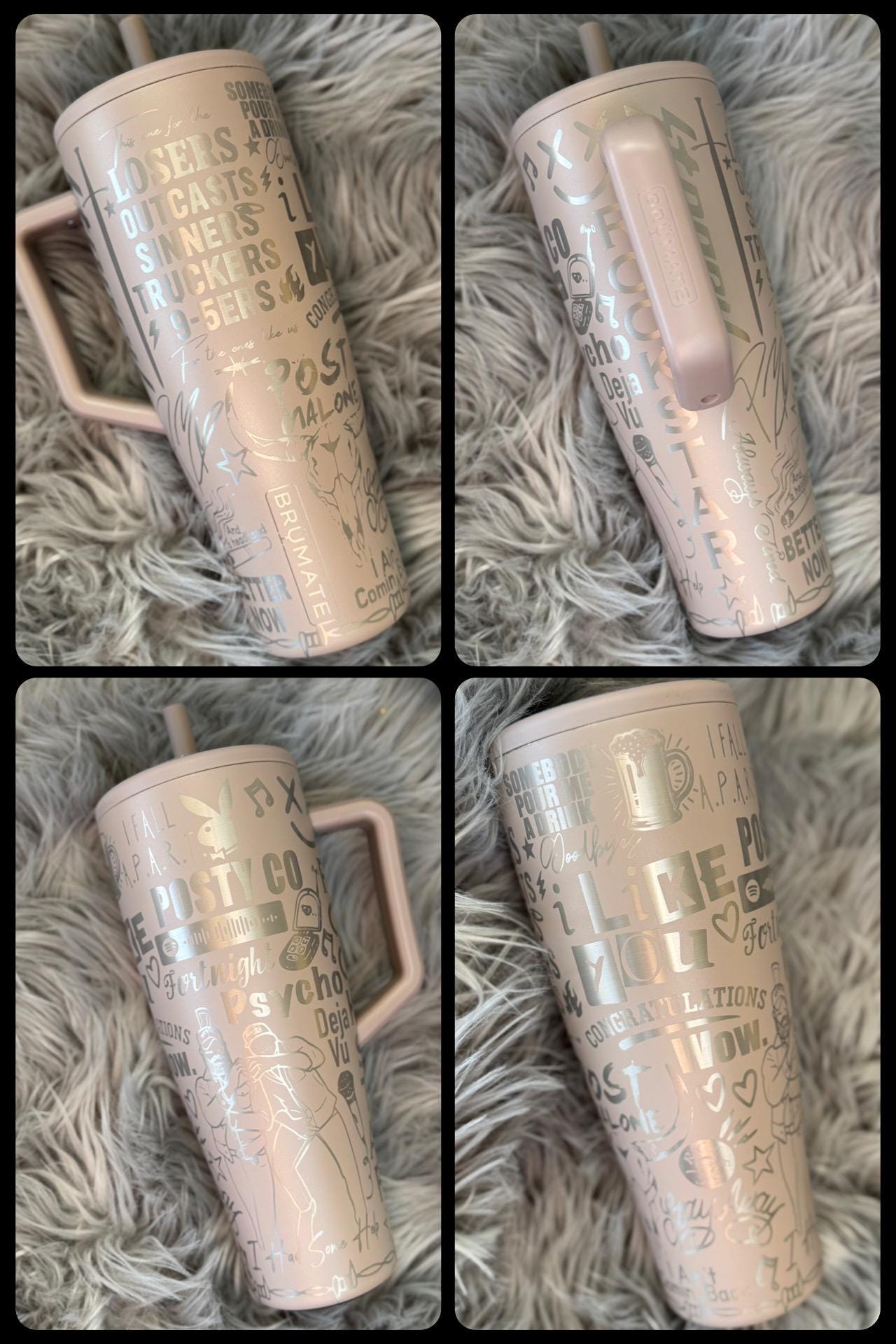 Post Malone Inspired Tumbler | song tumbler | band tumbler  | hip hop | country - CDS Laser & Design