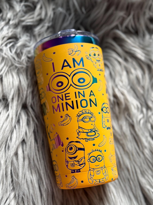 Minion Tumbler | Despicable Me | Gru | Yellow | Yellow Minion | Drinking cup | Engraved - CDS Laser & Design